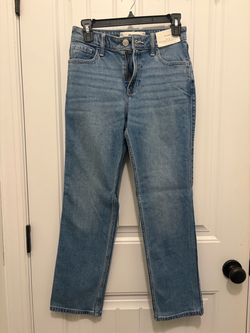 Women’s Light Blue Straight Leg Jeans